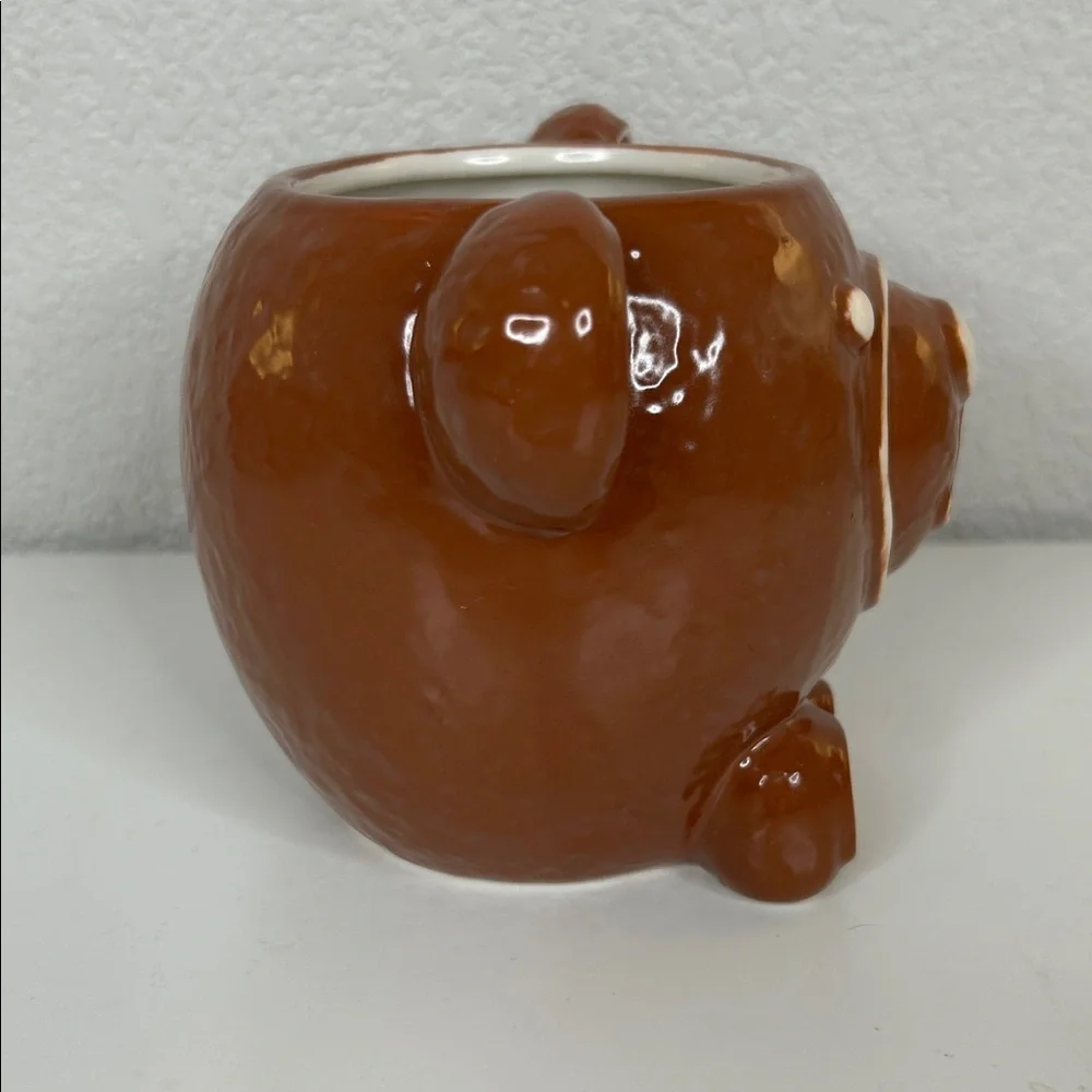 Pottery Barn Gingerbread Bear Mug 26oz New!